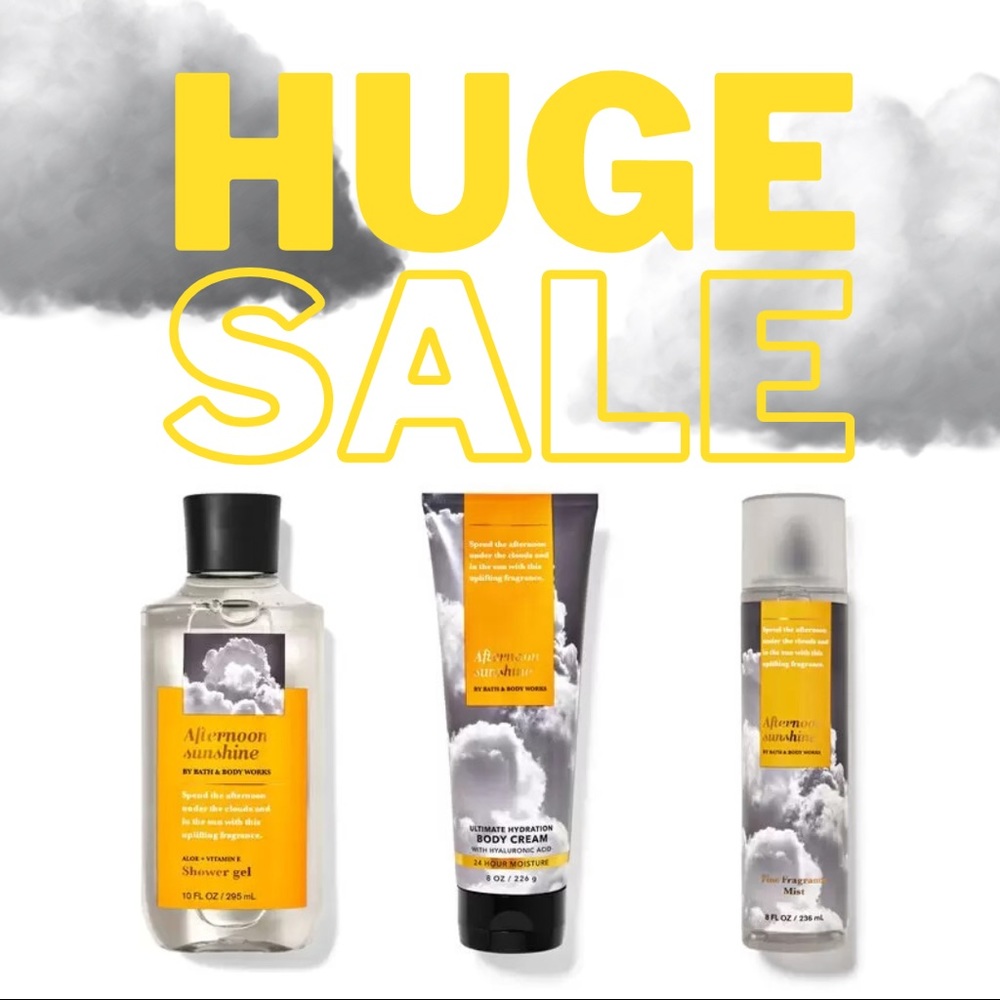 3 Full Products Bath & Body Collection for only $25